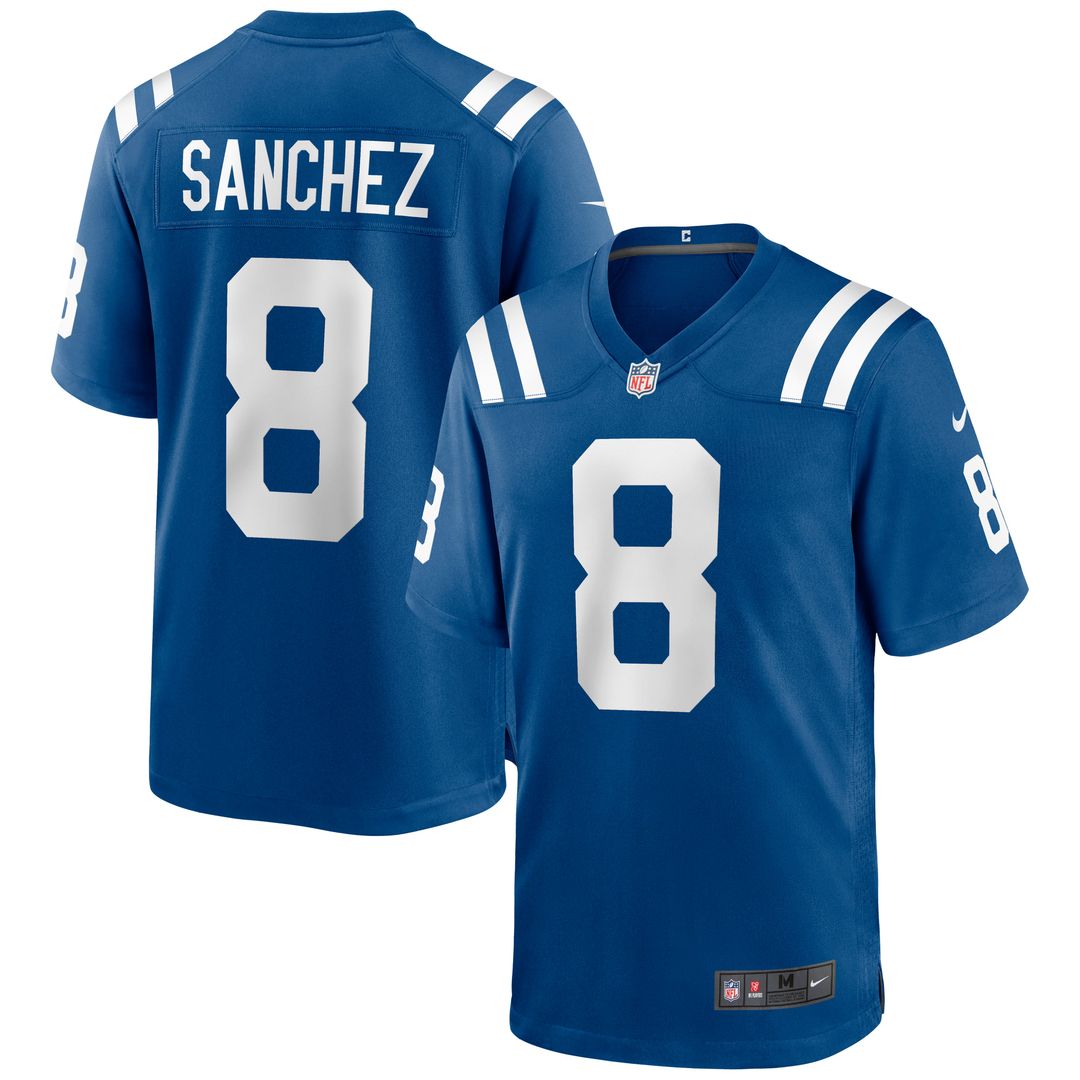 Indianapolis Colts Rigoberto Sanchez Nike Royal Game Jersey product image 1