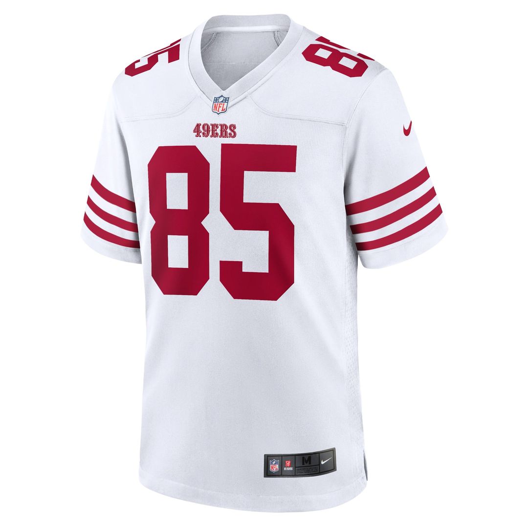 San Francisco 49ers George Kittle Nike White Game Jersey product image 5