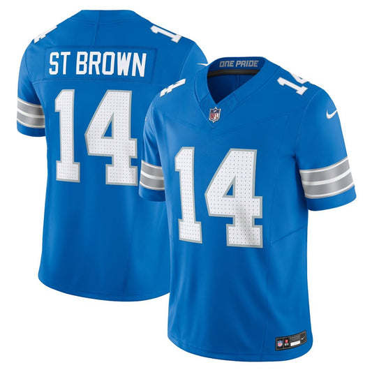 Detroit Lions Amon - Ra St. Brown Nike Blue Vapor FUSE product image 1