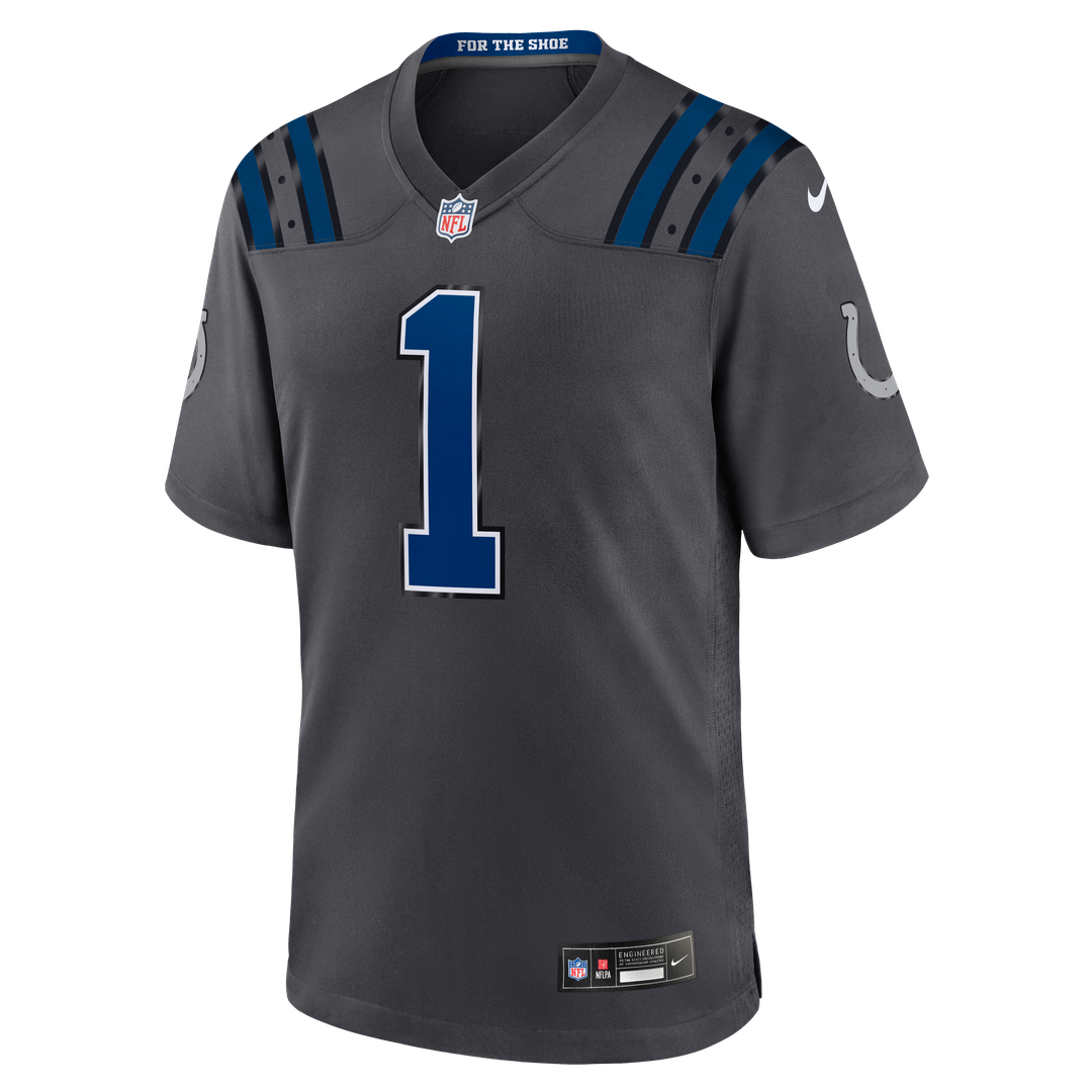Indianapolis Colts Ahmad Sauce Gardner Nike Anthracite 2026 product image 2