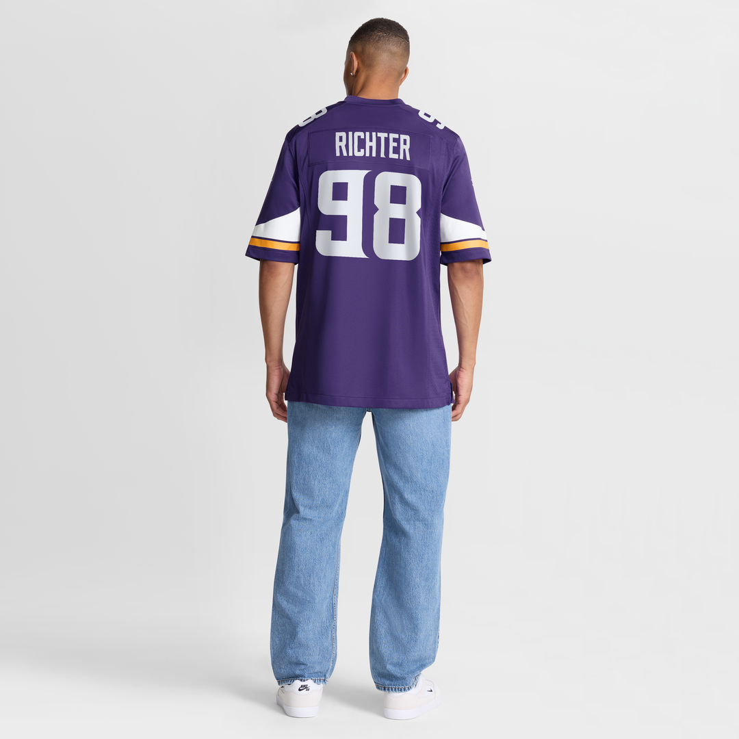 Minnesota Vikings Bo Richter Nike Purple Game Jersey product image 8