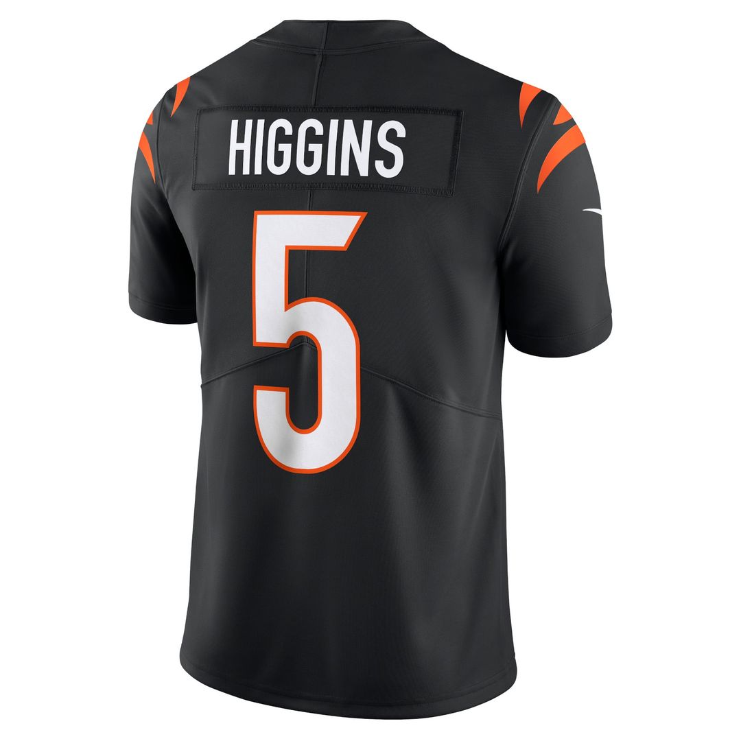Cincinnati Bengals Tee Higgins Nike Black Vapor Untouchable product image 3