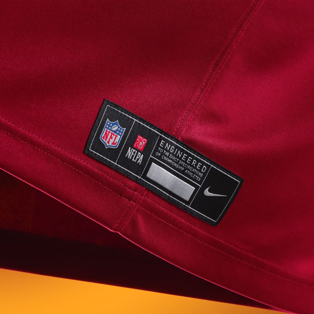 Washington Commanders Mike Sainristil Nike White Vapor FUSE product image 13