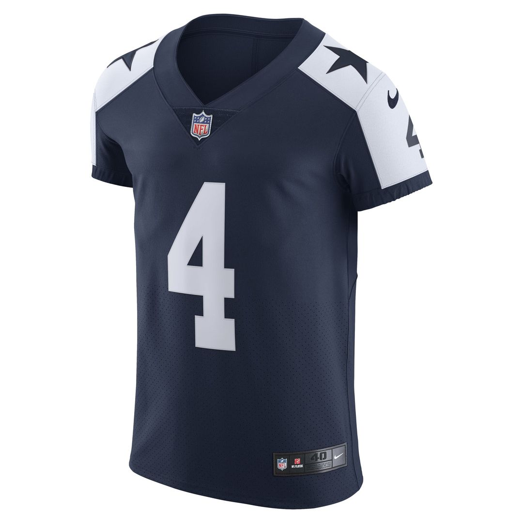 Dallas Cowboys Dak Prescott Nike Navy Alternate Vapor Elite product image 5