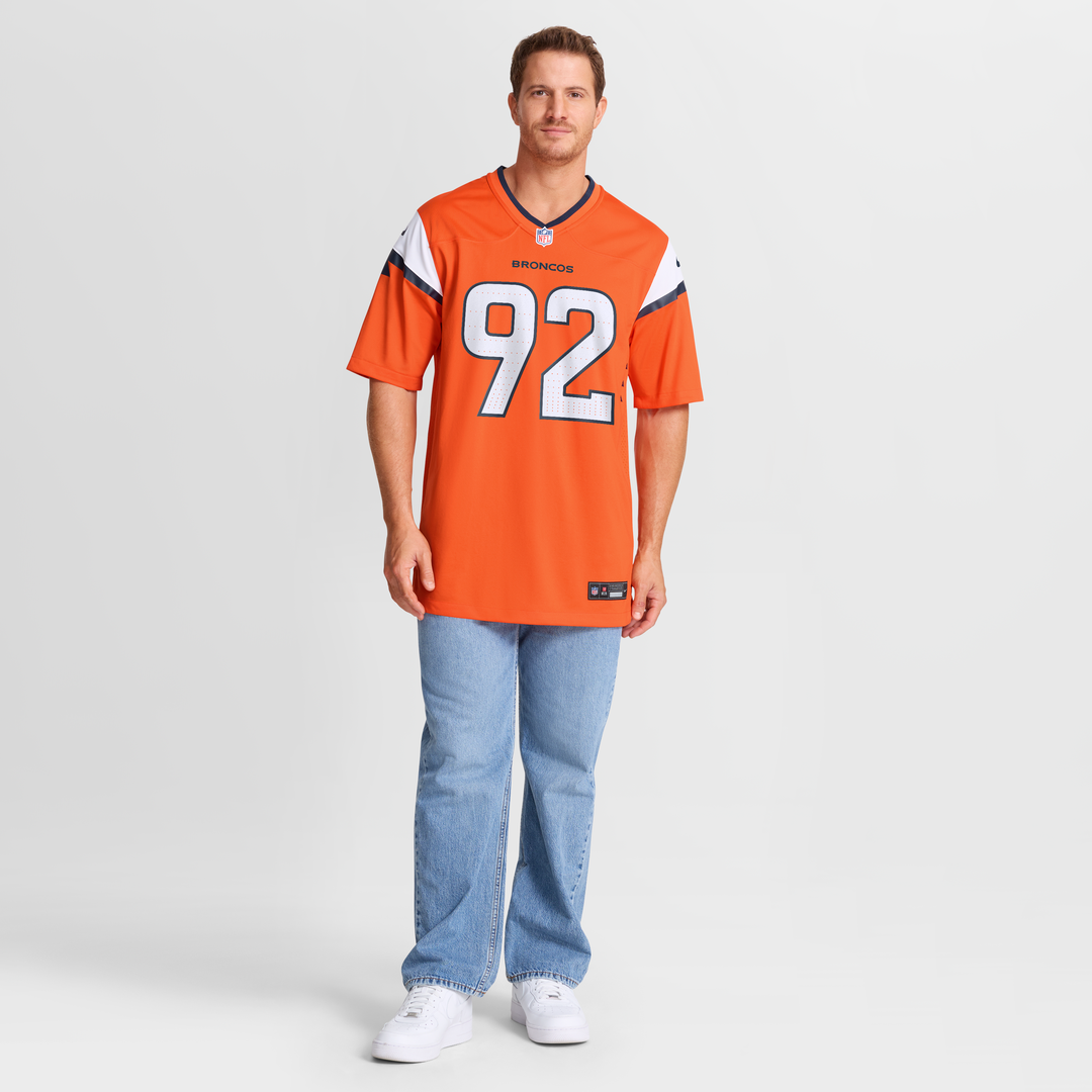Denver Broncos Dondrea Tillman Nike Orange Game Jersey product image 7