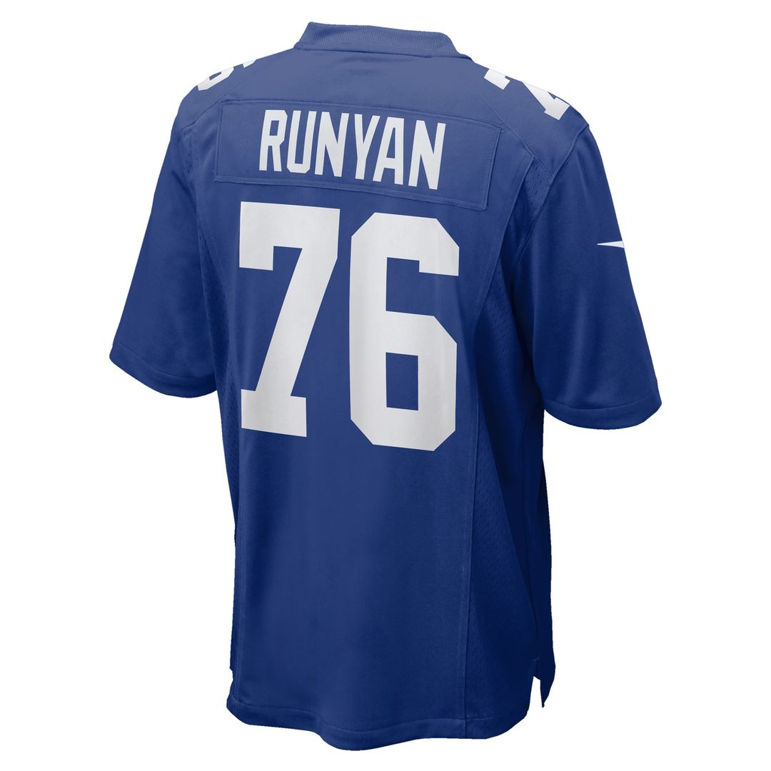 New York Giants Jon Runyan Nike Royal Game Jersey product image 3