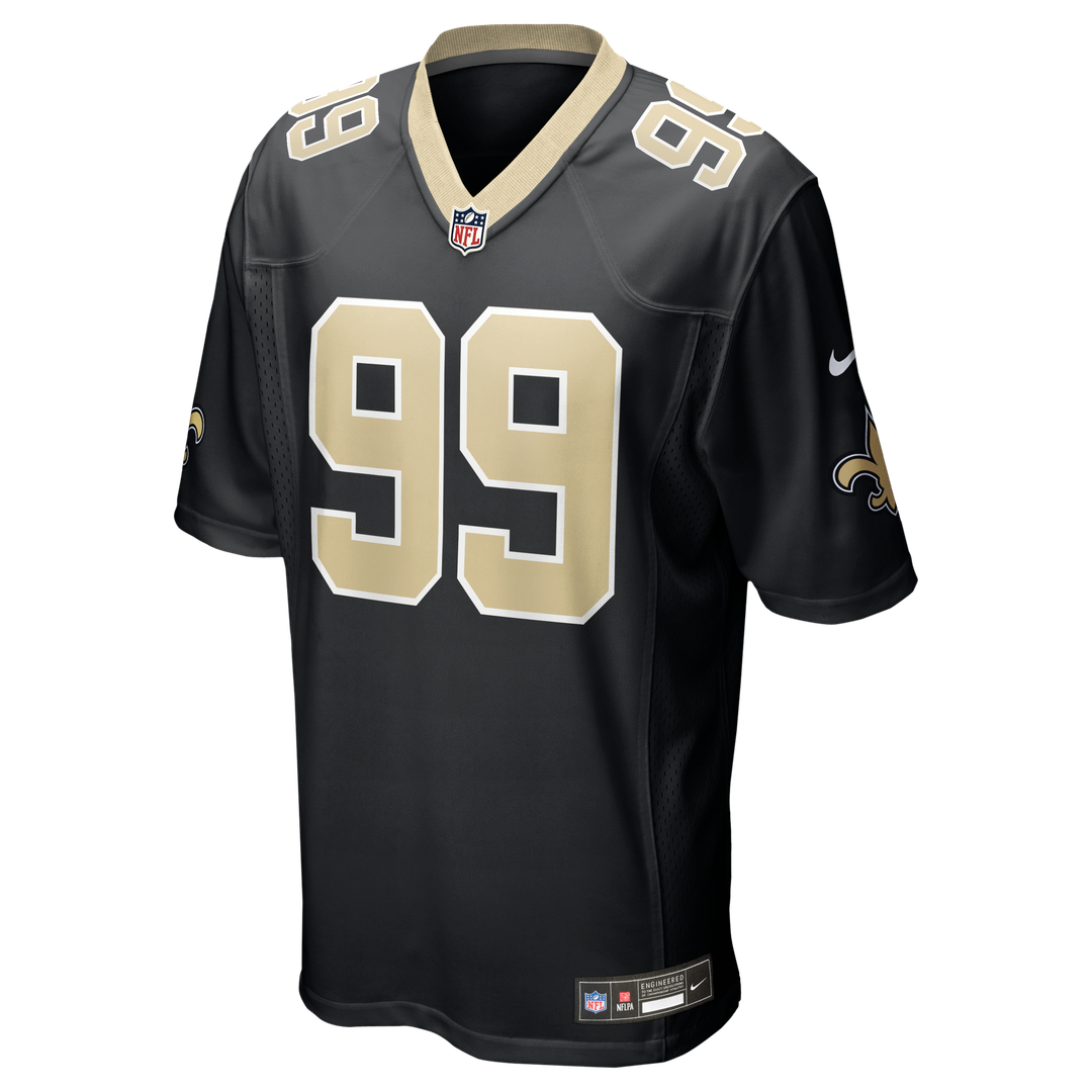 New Orleans Saints Chase Young Nike Black Game Jersey product image 2