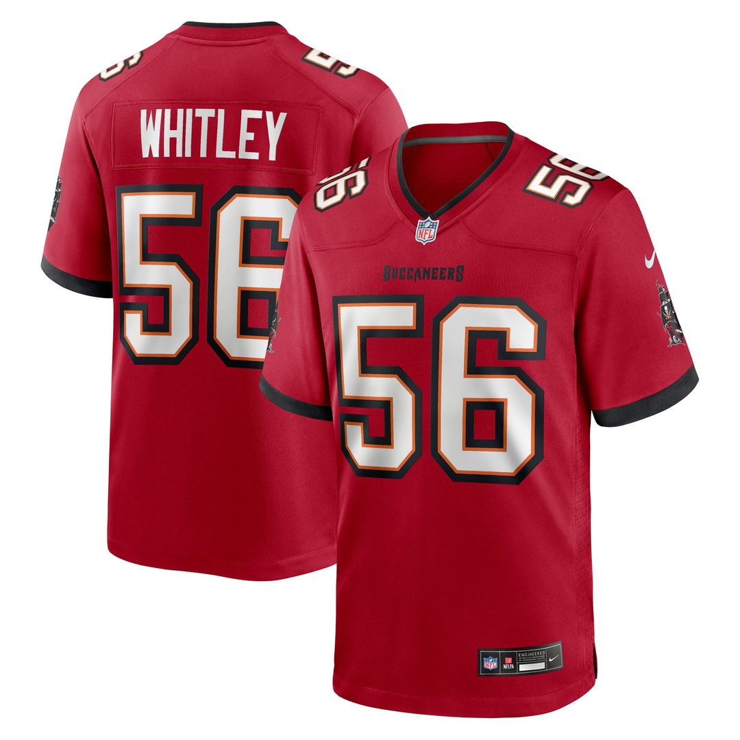 Tampa Bay Buccaneers Benton Whitley Nike Red Game Jersey product image 1