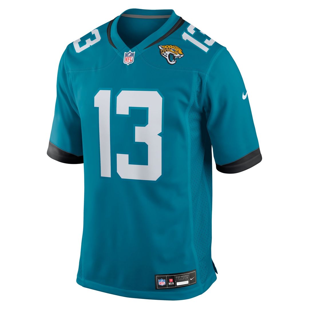Jacksonville Jaguars Tim Jones Nike Teal Game Jersey product image 2