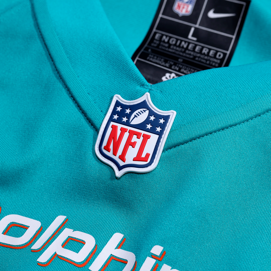 Miami Dolphins Chris Johnson Nike Aqua Game Jersey product image 6