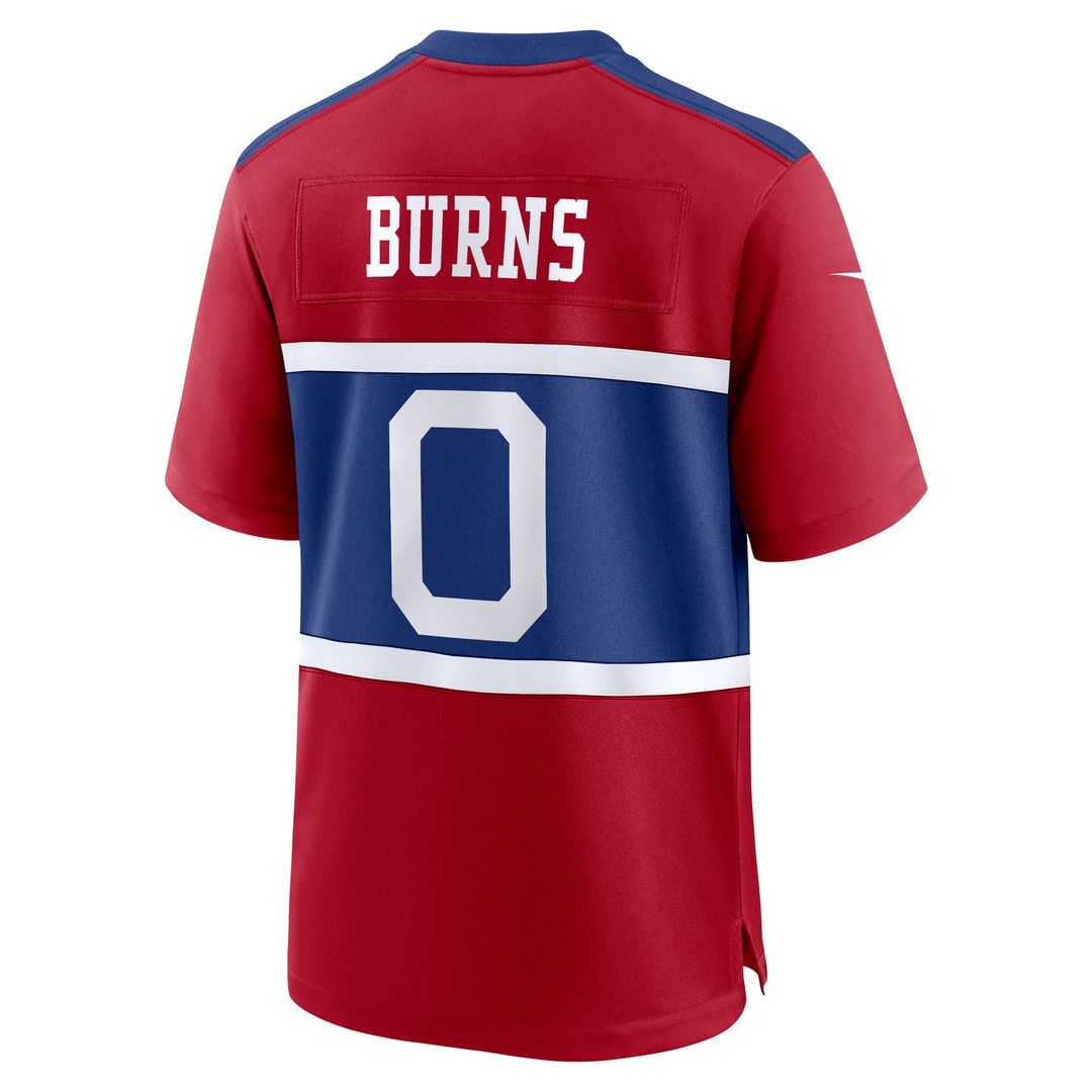 New York Giants Brian Burns Nike Century Red Alternate Game product image 9