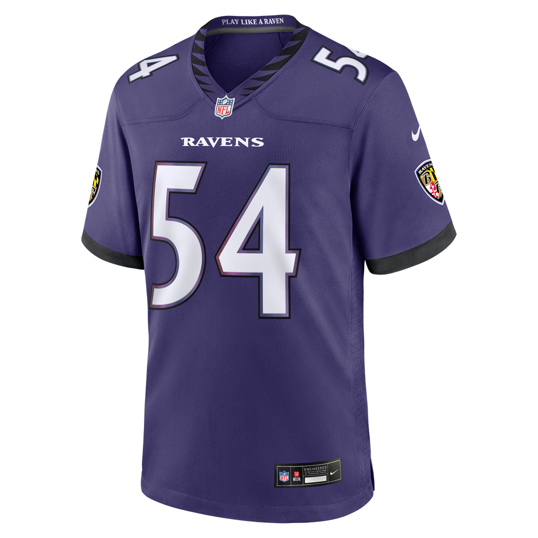 Baltimore Ravens Jovaughn Gwyn Nike Purple Game Jersey product image 2