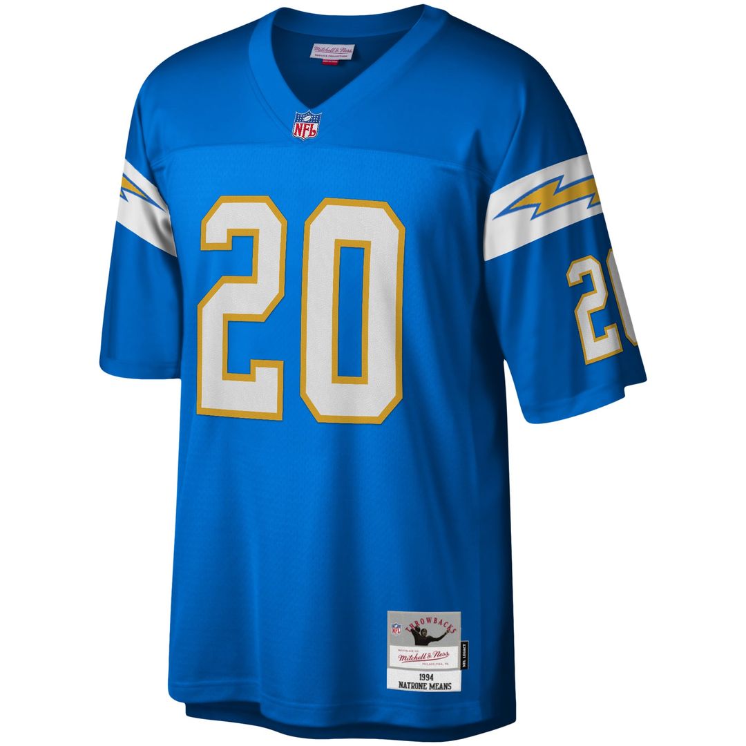 Los Angeles Chargers Natrone Means Mitchell & Ness Powder product image 2