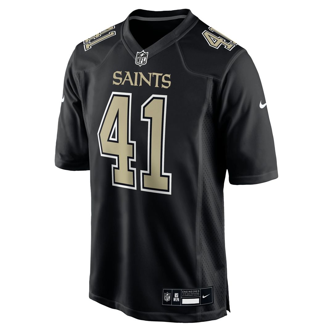 New Orleans Saints Alvin Kamara Nike Carbon Black Fashion product image 2