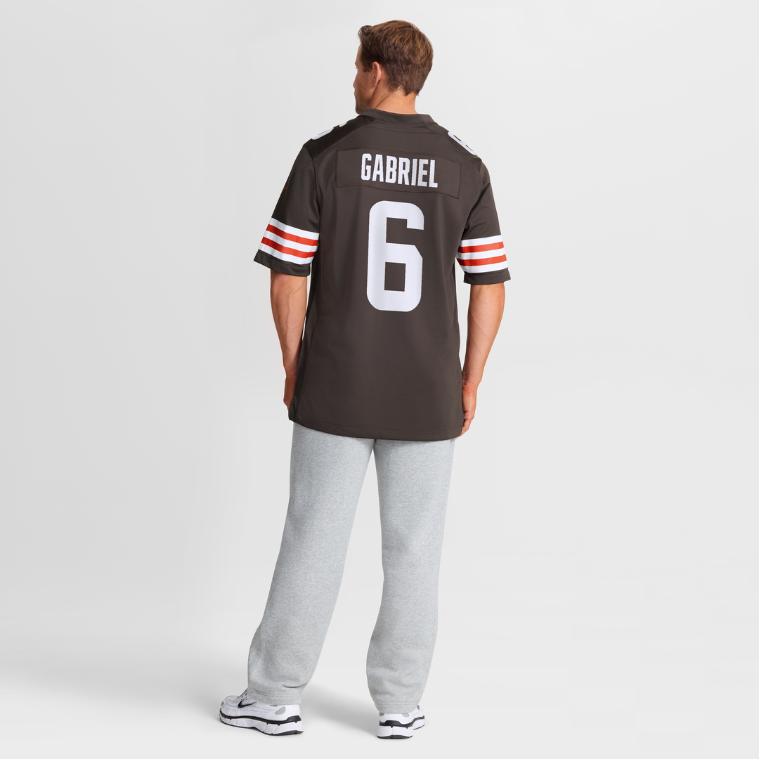 Cleveland Browns Dillon Gabriel Nike Brown Game Jersey product image 3