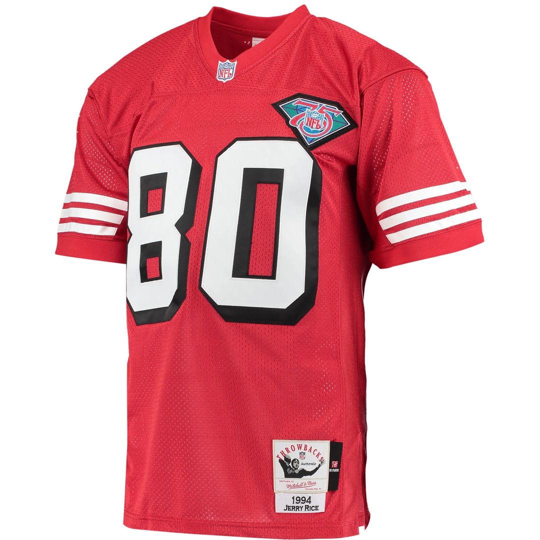 San Francisco 49ers 1994 Jerry Rice Mitchell & Ness Scarlet product image 2