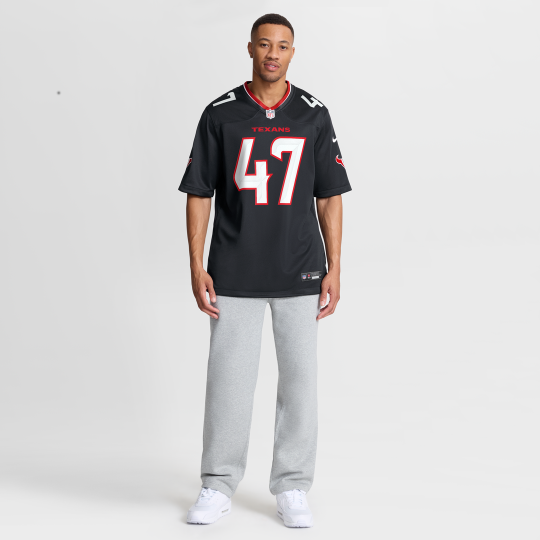 Houston Texans Louis Hansen Nike Navy Game Jersey product image 2
