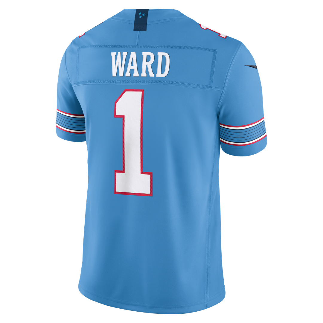 Tennessee Titans Cameron Ward Nike Light Blue Team Vapor product image 3