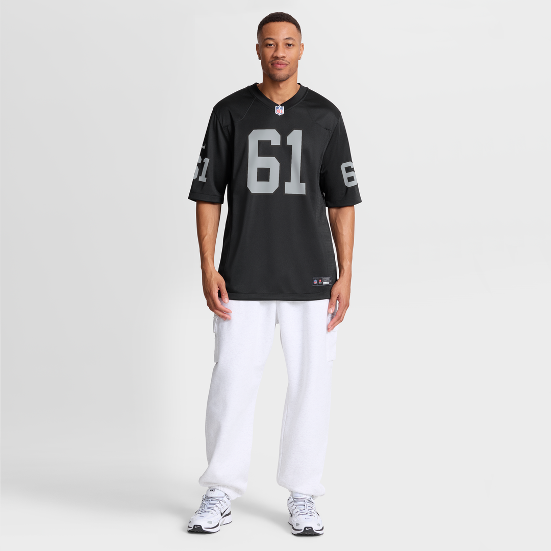 Las Vegas Raiders Jordan Meredith Nike Black Game Jersey product image 7