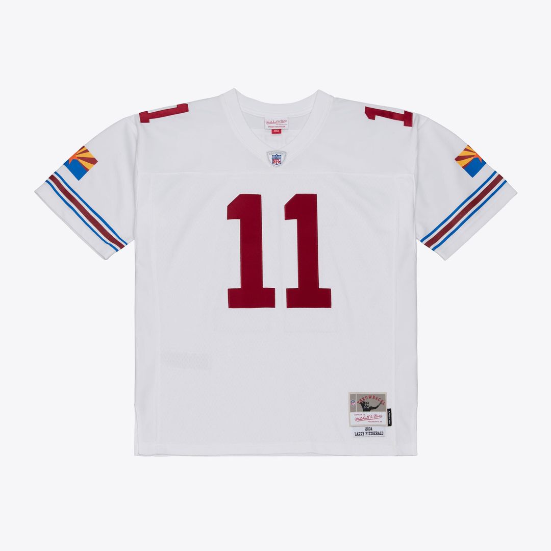 Arizona Cardinals Larry Fitzgerald Mitchell & Ness White product image 1