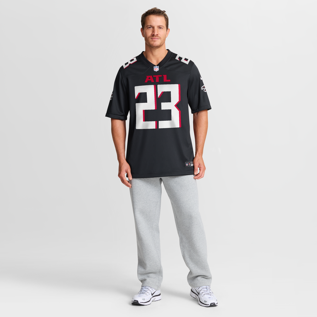 Atlanta Falcons DeMarcco Hellams Nike Black Game Jersey product image 7