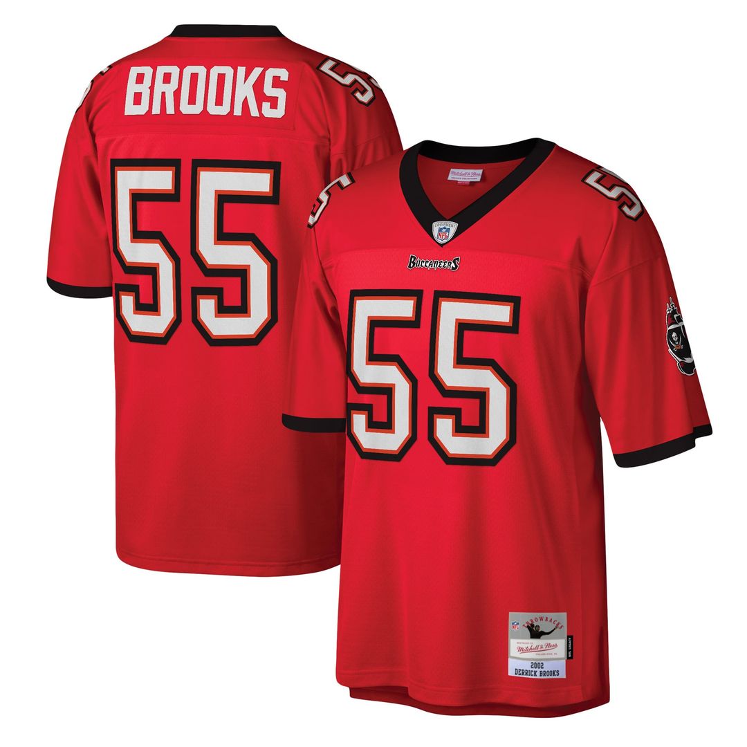 Tampa Bay Buccaneers Derrick Brooks Mitchell & Ness Orange product image 7
