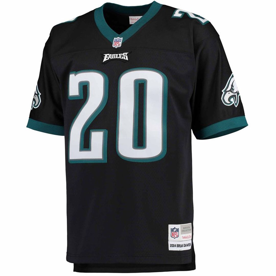 Philadelphia Eagles Brian Dawkins Mitchell & Ness Black Big product image 2