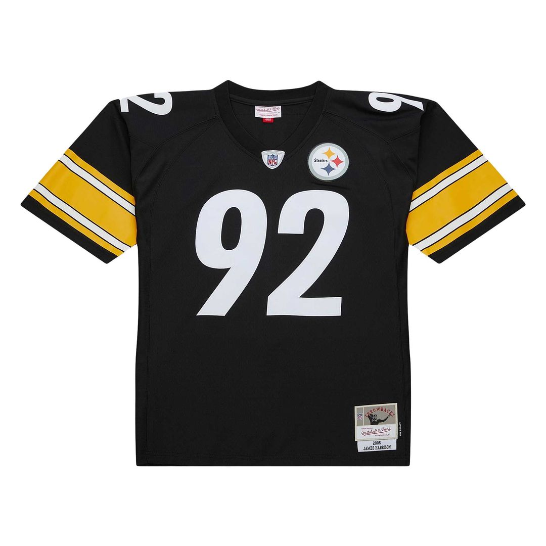 Pittsburgh Steelers James Harrison Mitchell & Ness Black product image 2