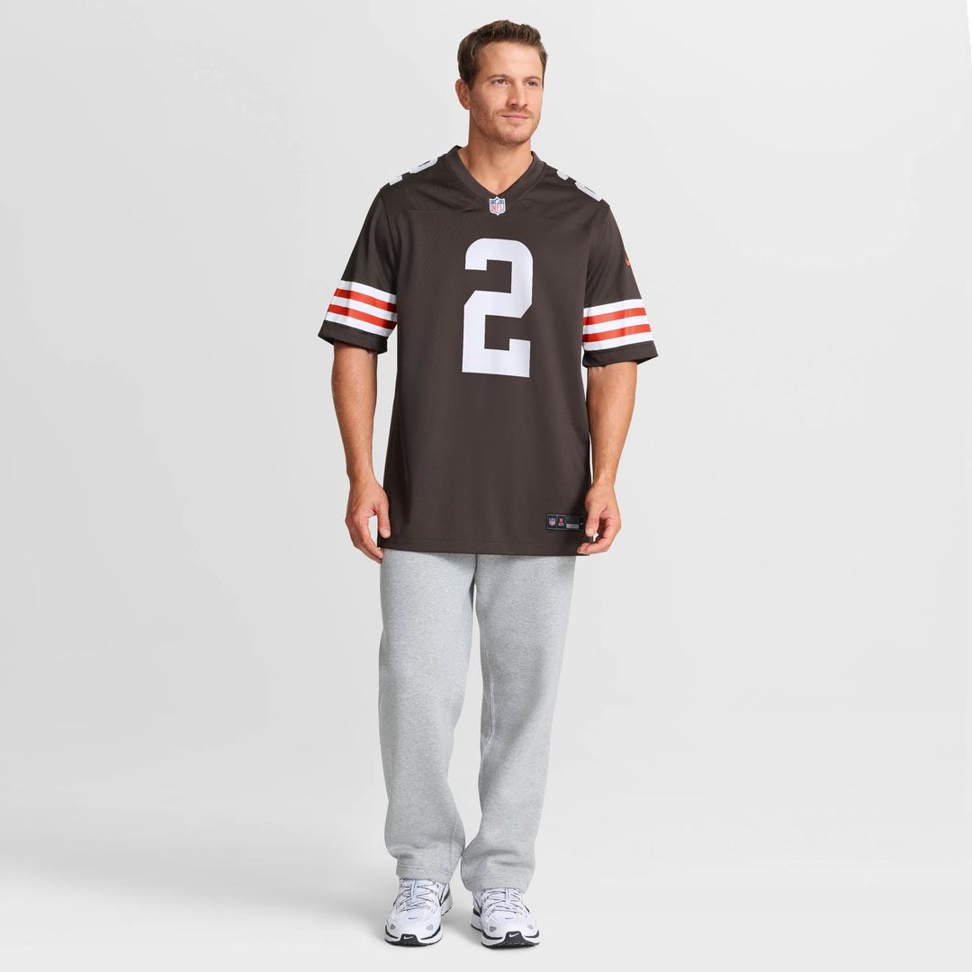 Cleveland Browns Shedeur Sanders Nike Brown Game Jersey product image 12
