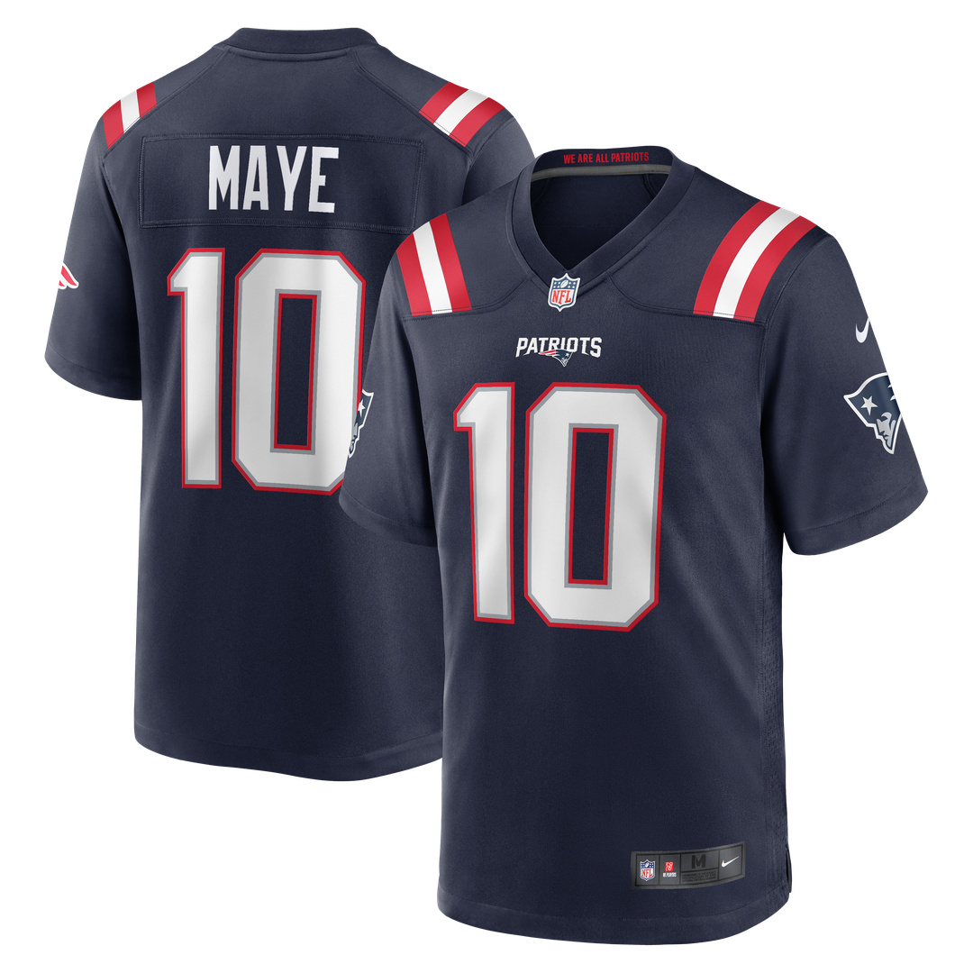 New England Patriots Drake Maye Nike White Game Jersey product image 7