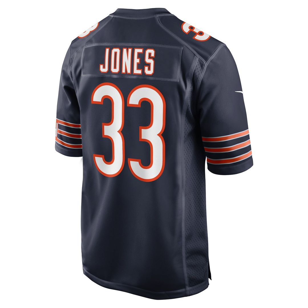 Chicago Bears Jaylon Jones Nike Navy Game Jersey product image 3