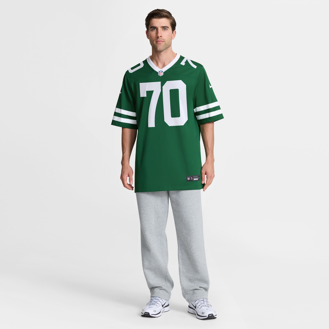 New York Jets Armand Membou Nike Green Game Jersey product image 7