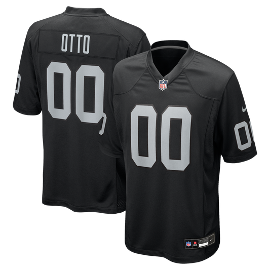 Las Vegas Raiders Jim Otto Nike Black Retired Player Game product image 1