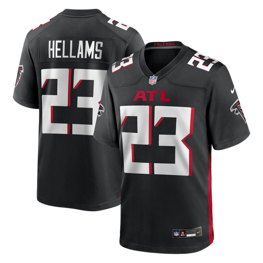 Atlanta Falcons DeMarcco Hellams Nike Black Game Jersey product image 1
