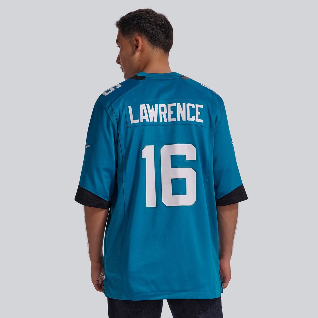 Jacksonville Jaguars Trevor Lawrence Nike Teal Home Game product image 3