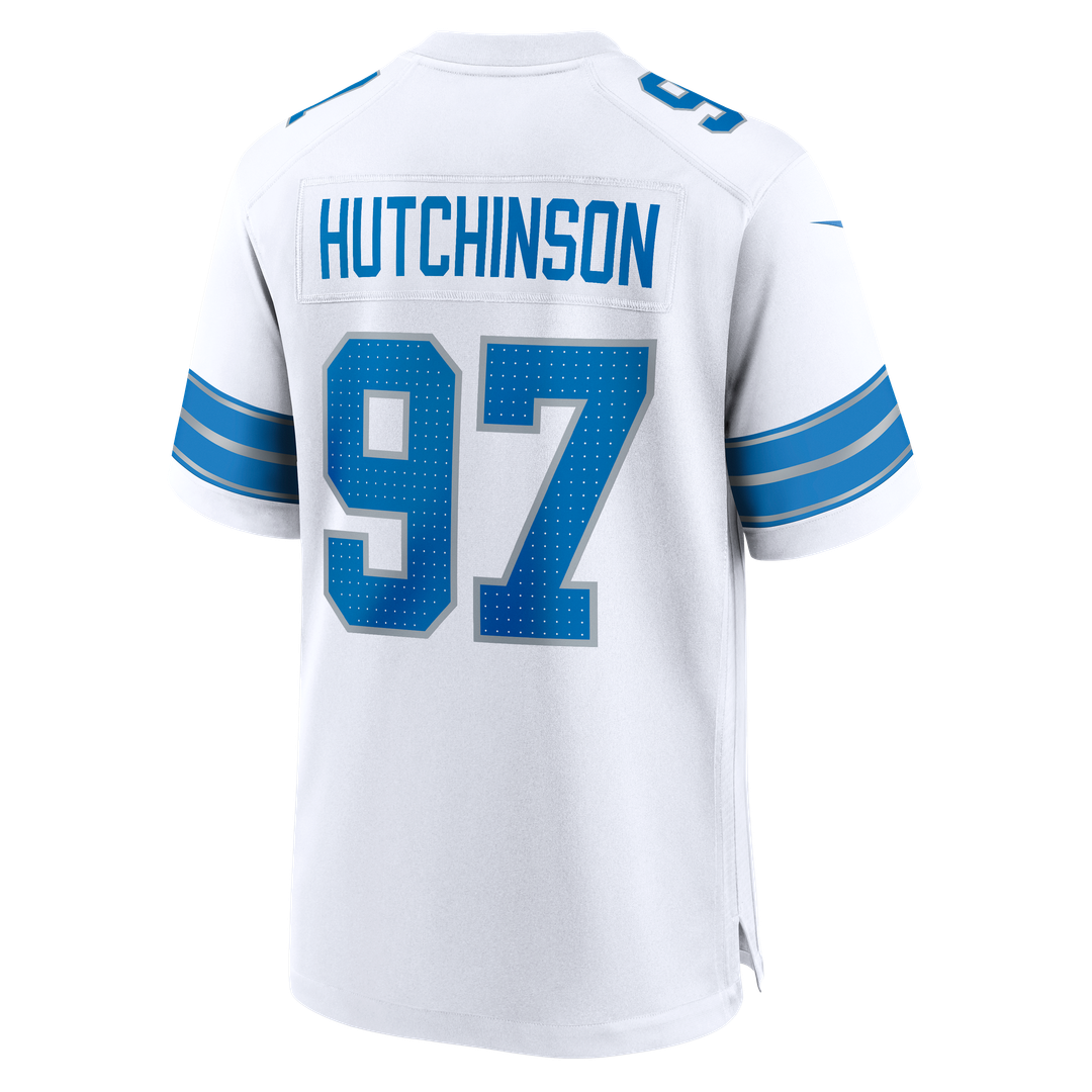 Detroit Lions Aidan Hutchinson Nike White Game Jersey product image 20