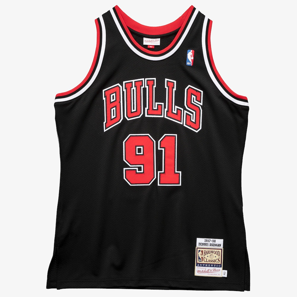 Chicago Bulls Jersey Alternate Dennis Rodman 1997 98 | RTJ13273 product image 1, provided for visual reference and product