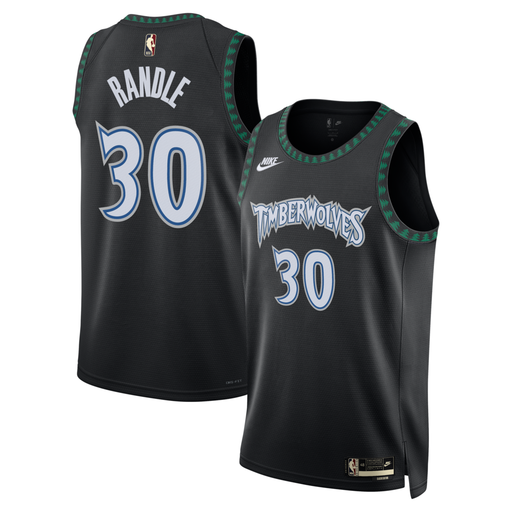 Minnesota Timberwolves Classic Edition Jersey Black Julius Randle Unisex | RTJ13244 product image 1, provided for visual