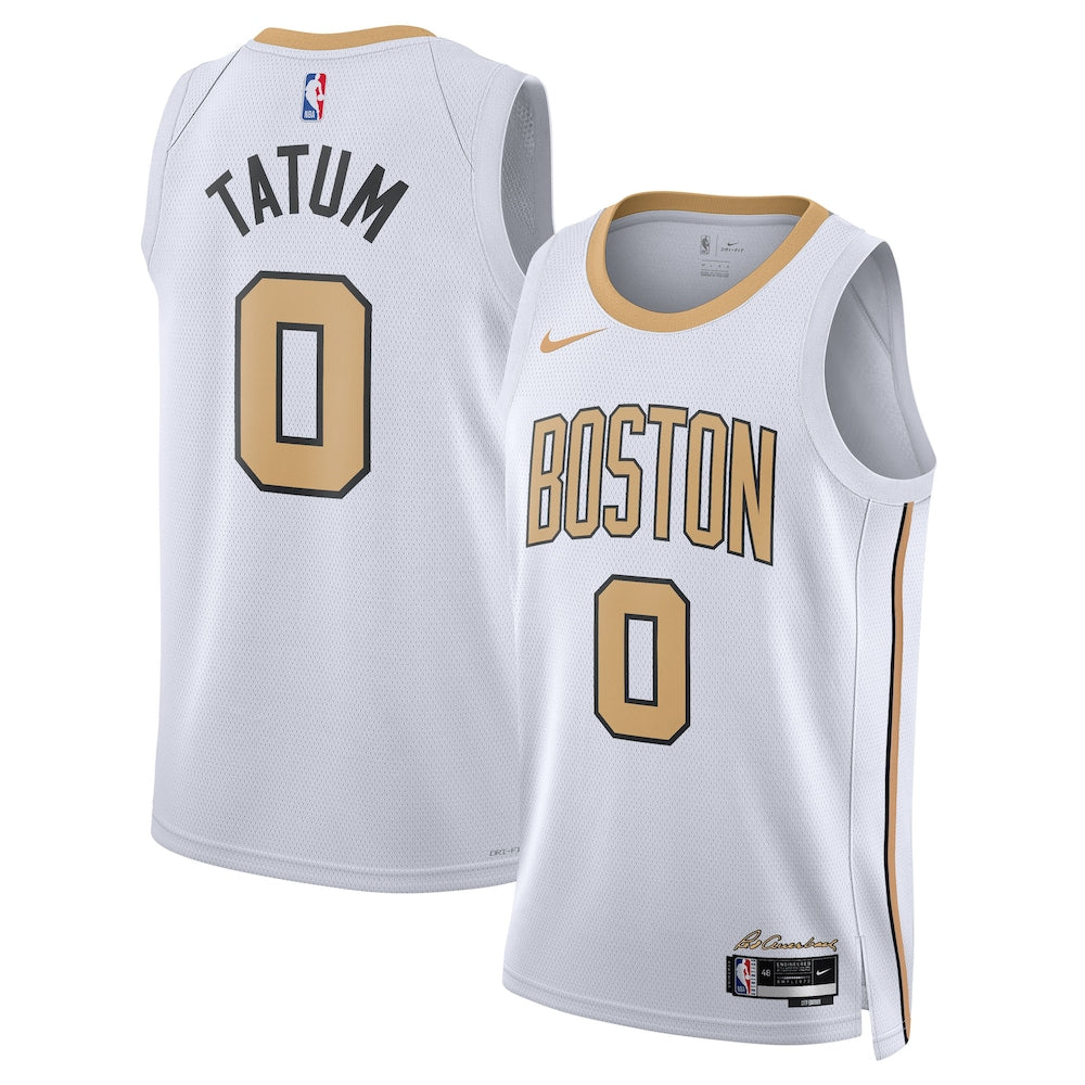 Boston Celtics 202526 City Edition Swingman Jersey White Jayson Tatum Unisex | RTJ13217 product image 1, provided for visual