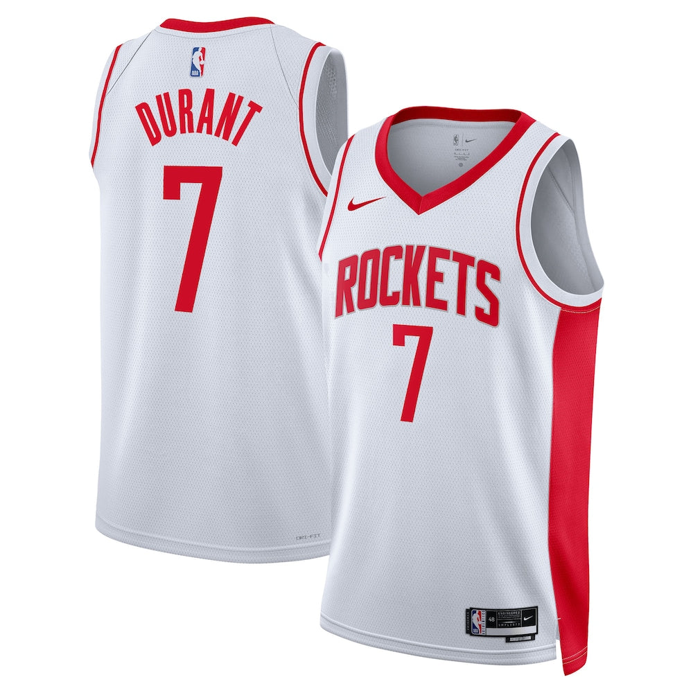 Houston Rockets Association Edition Swingman Jersey White Kevin Durant Unisex | RTJ13187 product image 1, provided for