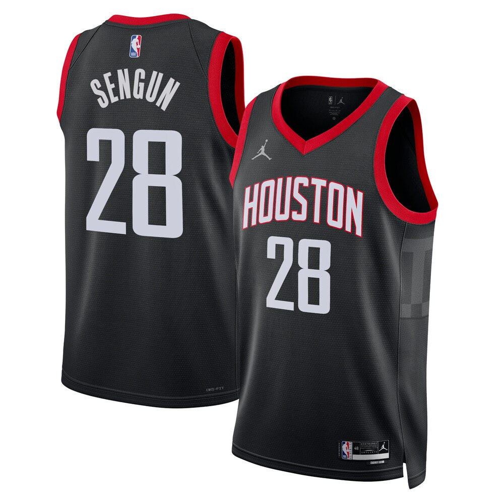 Houston Rockets Jordan Statement Edition Swingman Jersey Black Alperen Sengun Unisex | RTJ13050 product image 1, provided