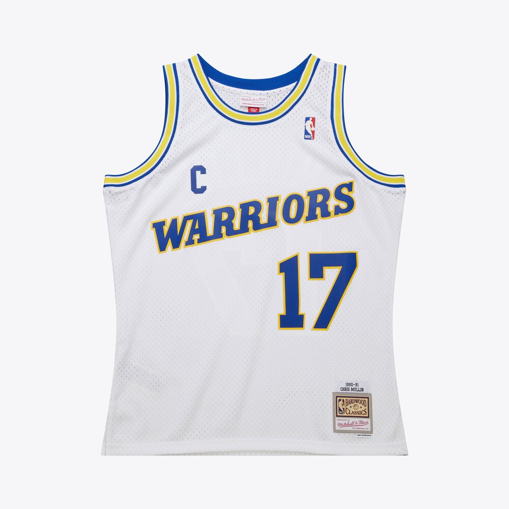 Golden State Warriors Swingman Jersey 1990 Chris Mullin | Stitched Jersey RTJS 12096 product image 1, provided for visual