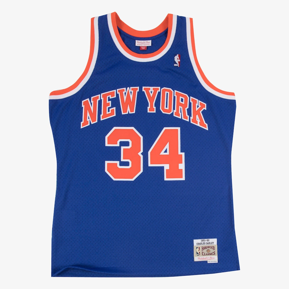 New York Knicks Swingman Jersey Road Charles Oakley 1991 92 | Stitched Jersey RTJS 11919 product image 1, provided for