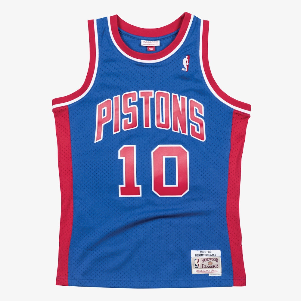 Detroit Pistons Swingman Jersey Road Dennis Rodman 1988 89 | Stitched Jersey RTJS 11886 product image 1, provided for visual