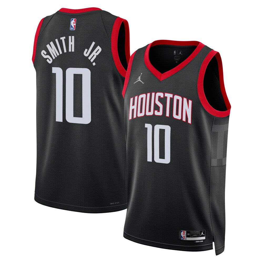 Houston Rockets Jordan Statement Edition Swingman Jersey Black Jabari Smith Jr Unisex | Stitched Jersey RTJS 11827 product