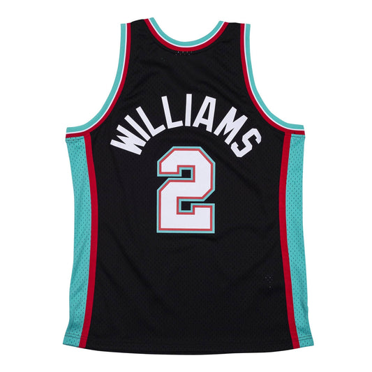 Memphis Grizzlies Jason Williams Black 2001-02 Hardwood Classics Swingman Jersey product image 1, provided for visual