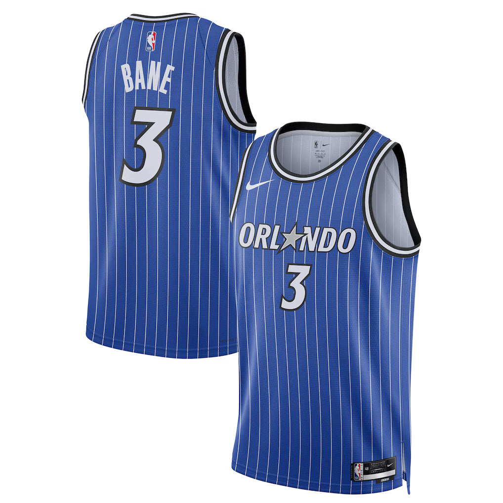 Desmond Bane Orlando Magic Unisex Swingman Player Jersey - Icon Edition - Blue product image 1, provided for visual